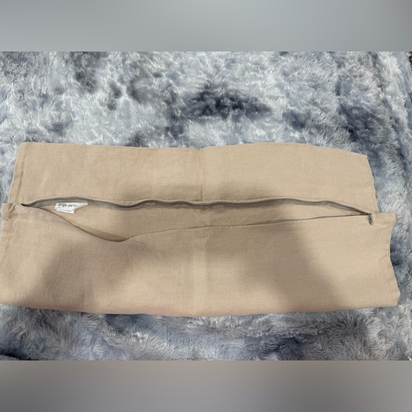 LINGE PARTICULIER
100% LINEN PILLOW CASE made in FRANCE - SAND
COLOR - Picture 2 of 8